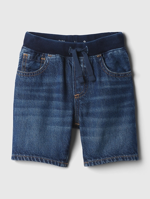 Image number 3 showing, babyGap Pull-On Denim Shorts