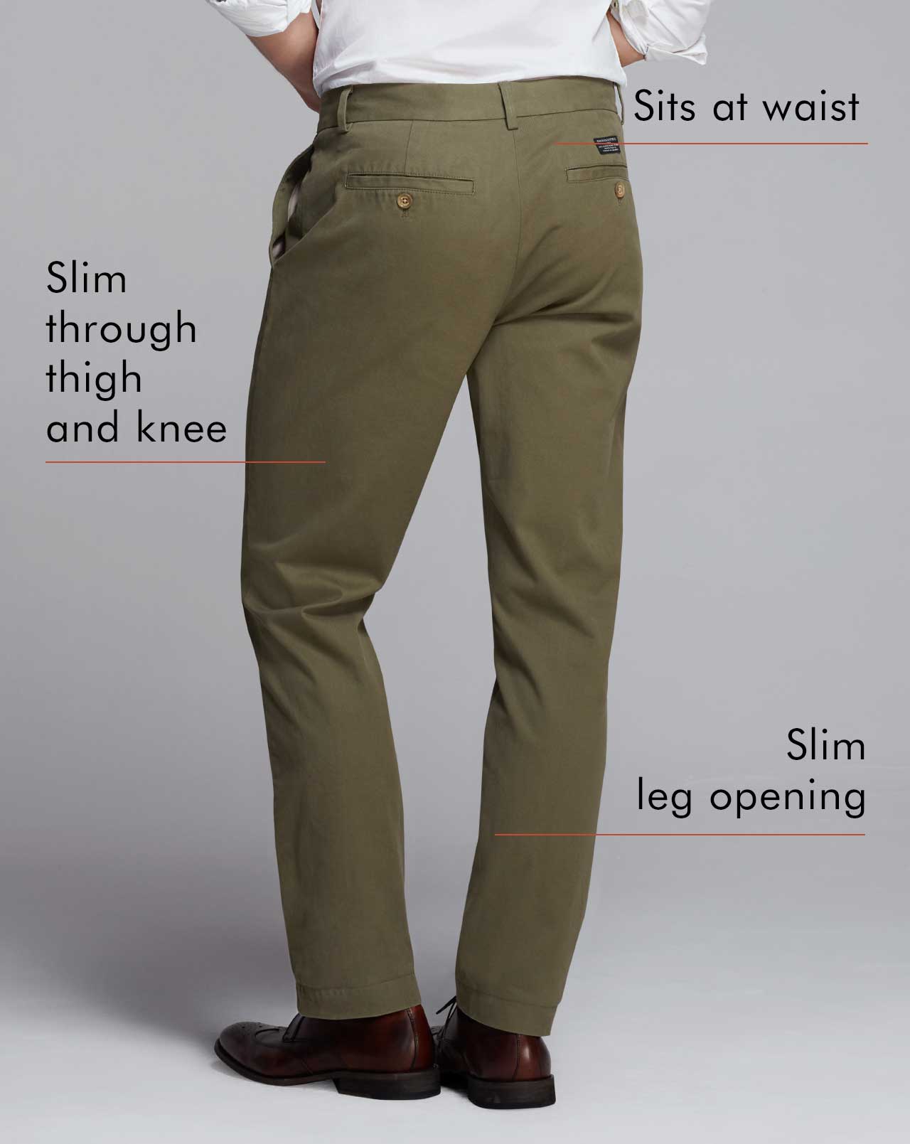 aiden fit pant side