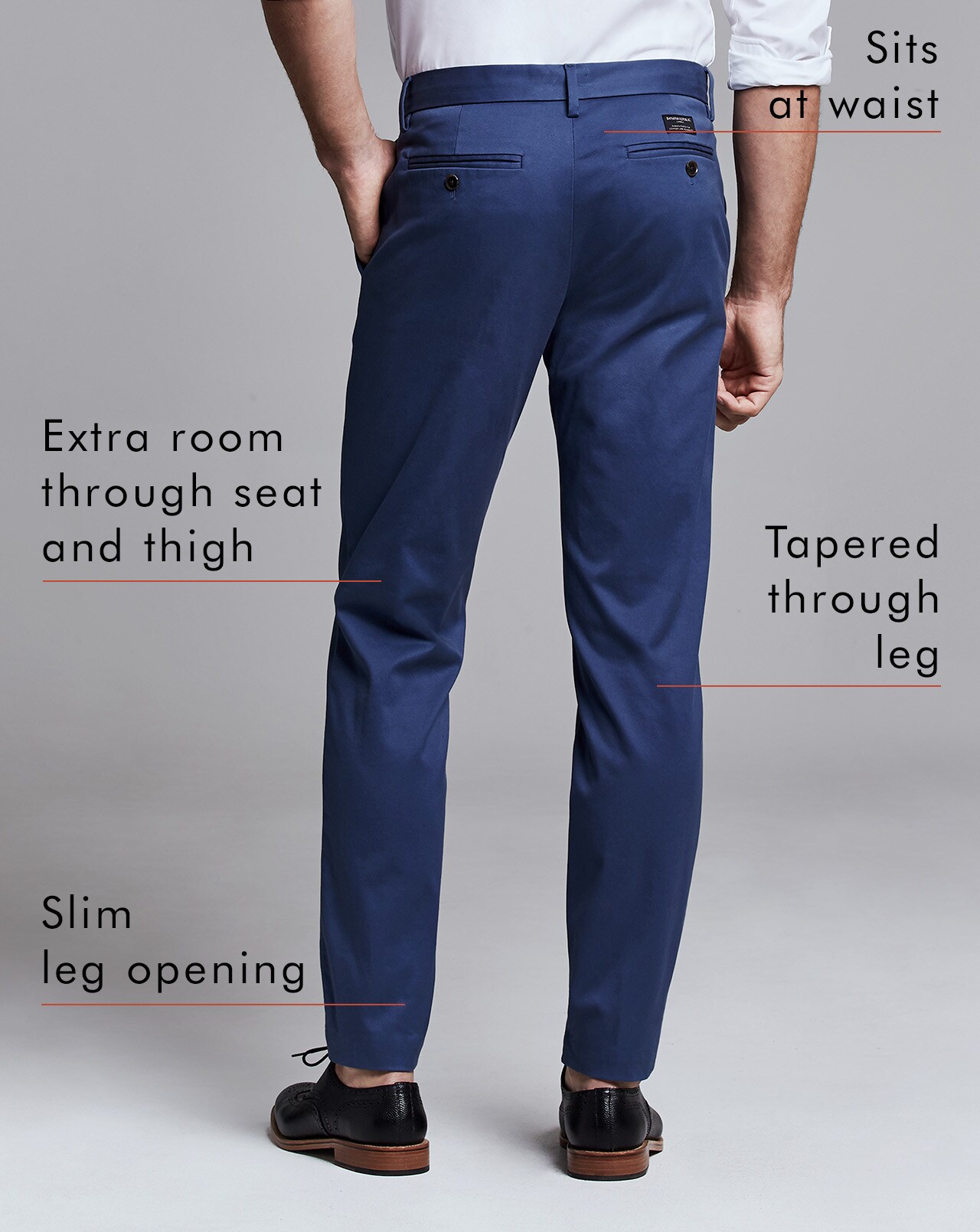 mason fit pant side