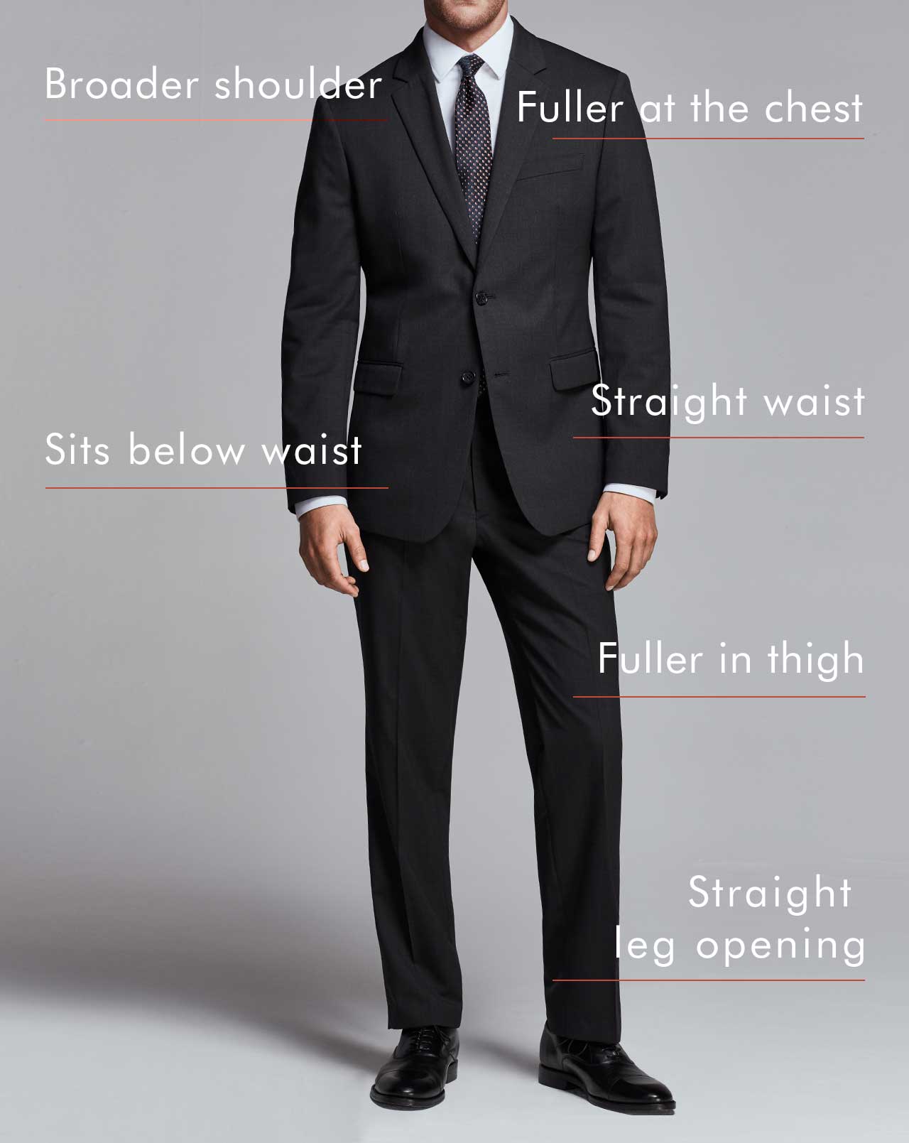 men's standard suit