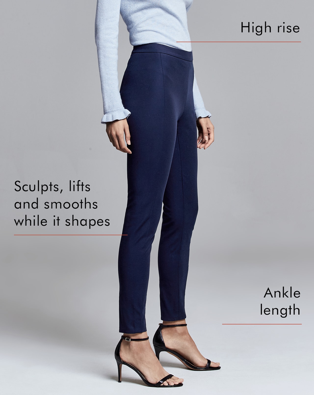 sloan fit pant back