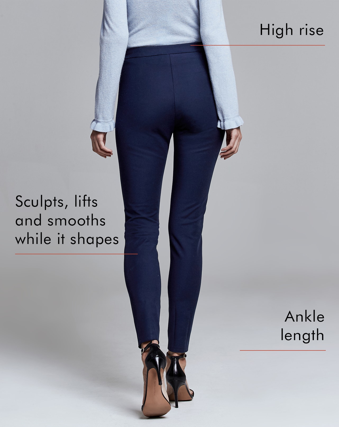 sloan fit pant side
