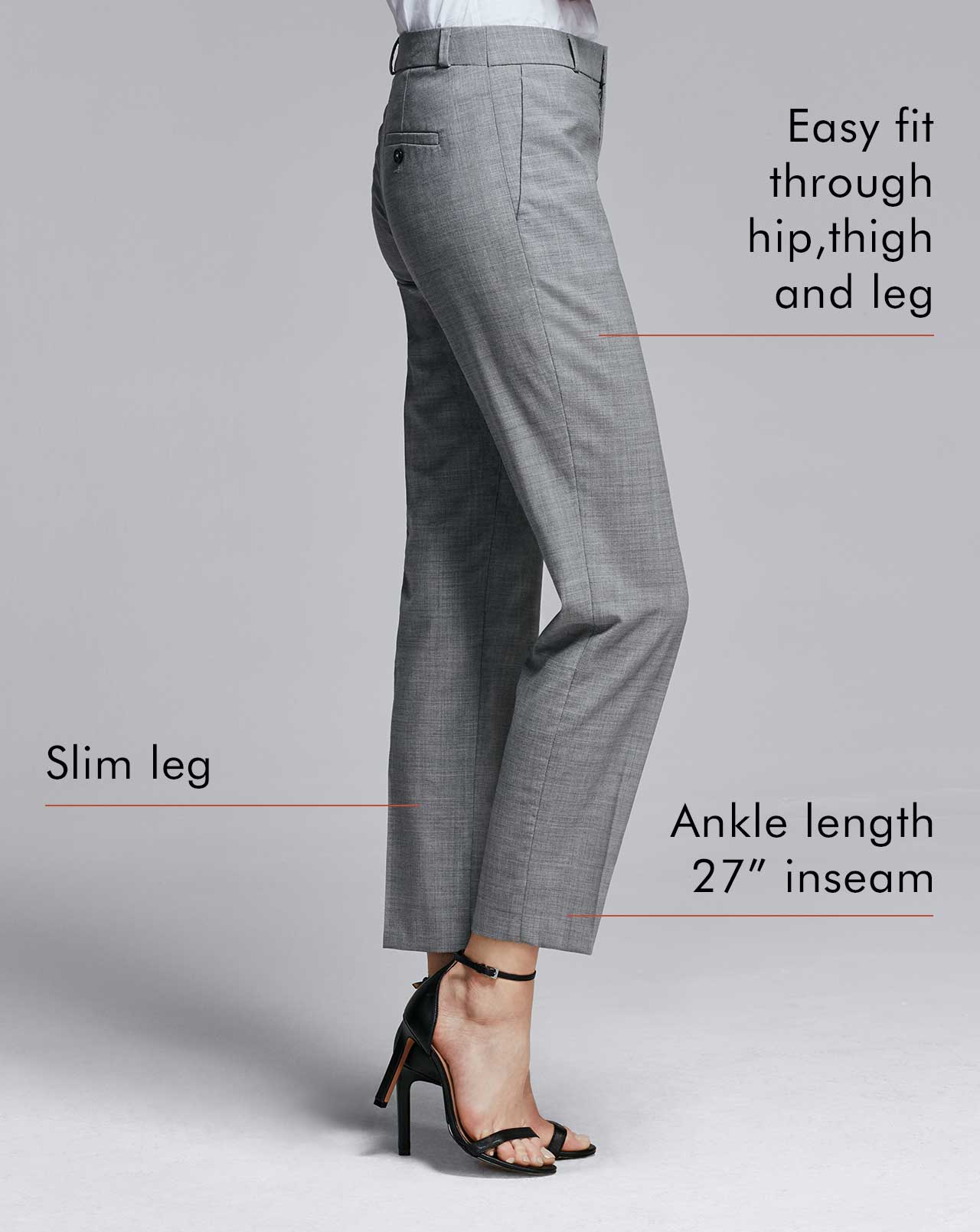 avery fit pant back