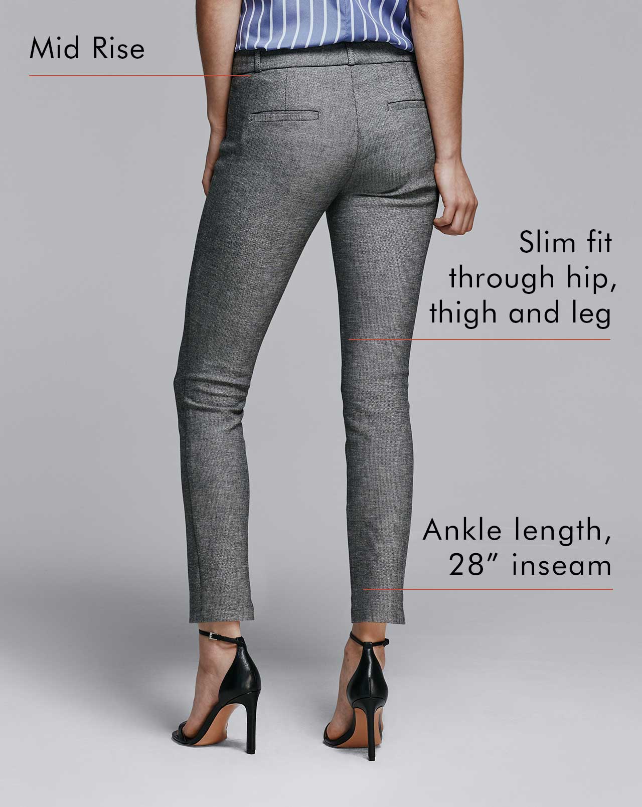 sloan fit pant side