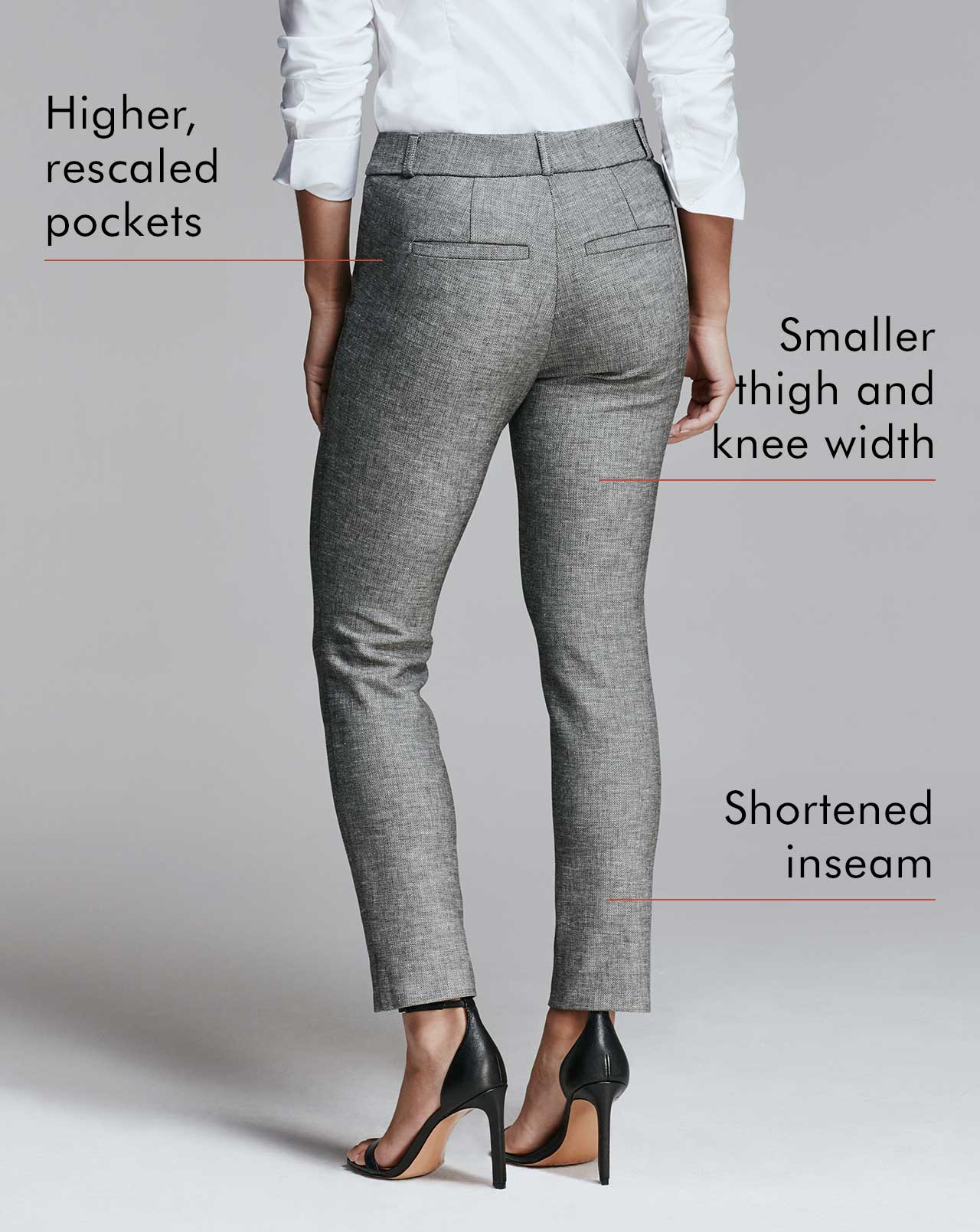petite's pants side