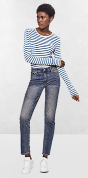 Women's jeans: wide leg jeans, stretch jeans, skinny jeans, straight ...