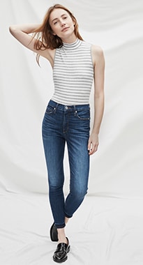 gap girlfriend jeans