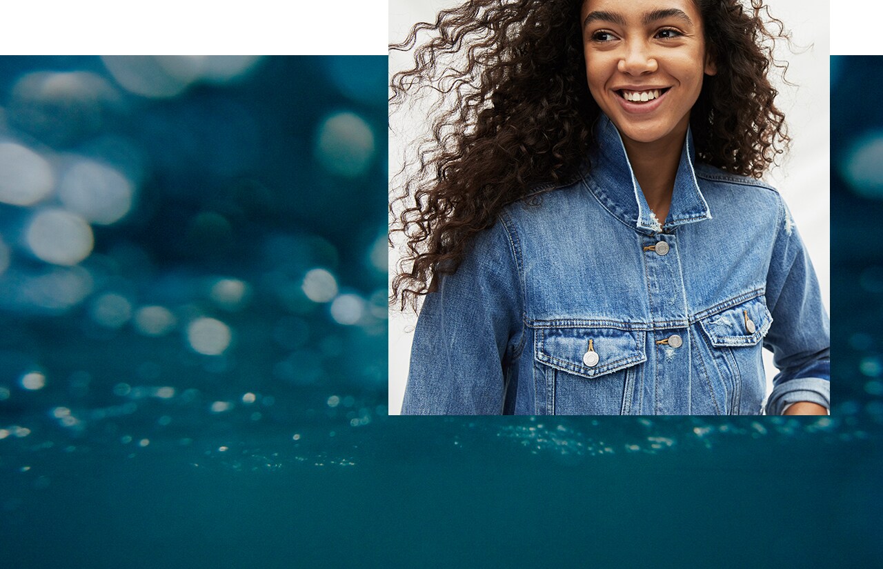 Our Washwell process uses 20% less water than a conventional wash.