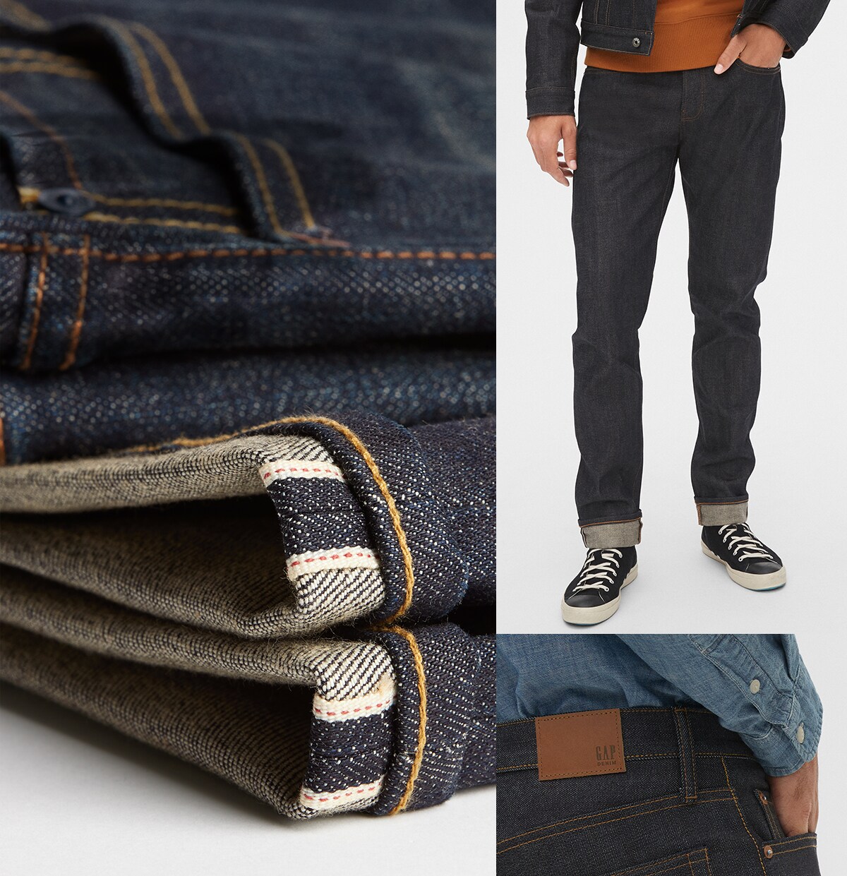 Denim Download. Selvedge. Made in Japan's respected Kaihara Mill, Selvedge Denim is ring-spun on traditional shuttle looms that finish the fabric while its being woven.