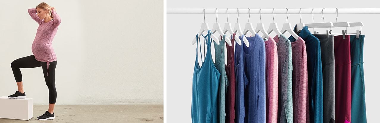 gap maternity running shorts