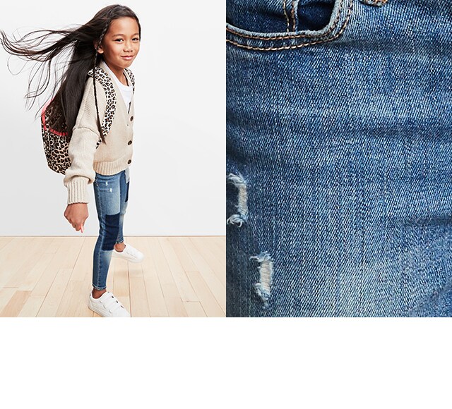 gap girls skinny jeans
