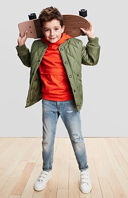 boys tapered jeans