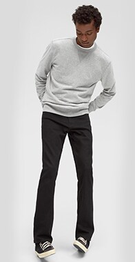 gap men's boot cut jeans
