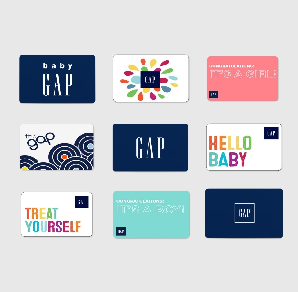 Several card looks to choose from.