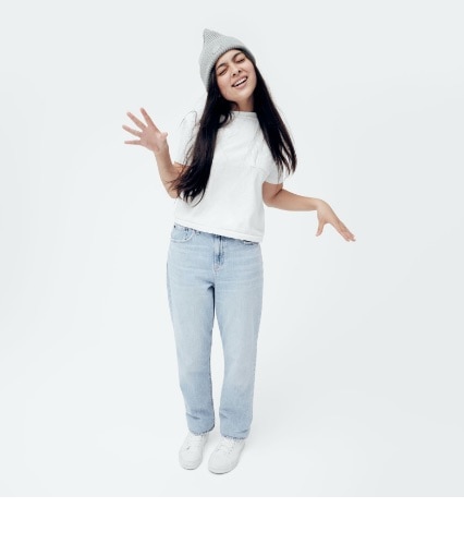 Teen Girls Denim Shop, Relaxed