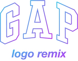 Gap logo best sale remix hoodie