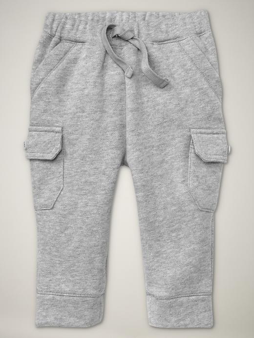 View large product image 1 of 1. Knit cargo pants