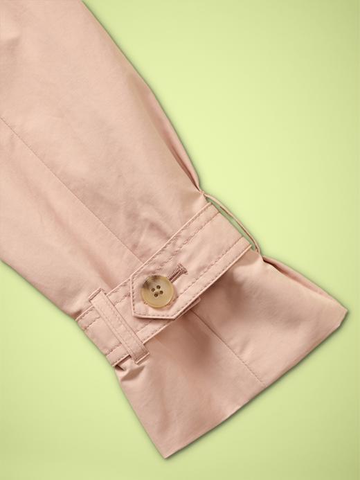 2 of 8 showing, with the color bubbly of product Pleated trench coat