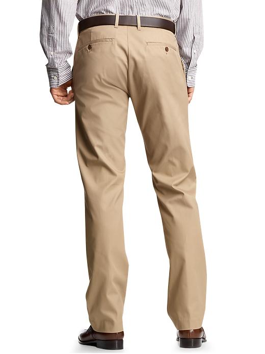 The tailored khaki straight fit Gap