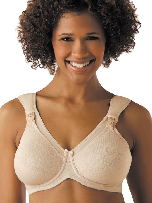 2 of 8 showing, with the color new nude of product Medela seamless underwire nursing bra