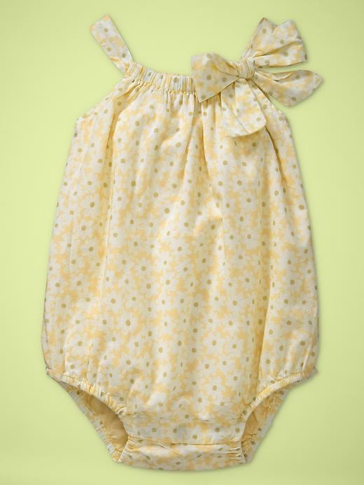 1 of 8 showing, with the color golden honey of product Flower bow bubble