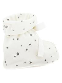 View large product image 4 of 4. Organic printed booties