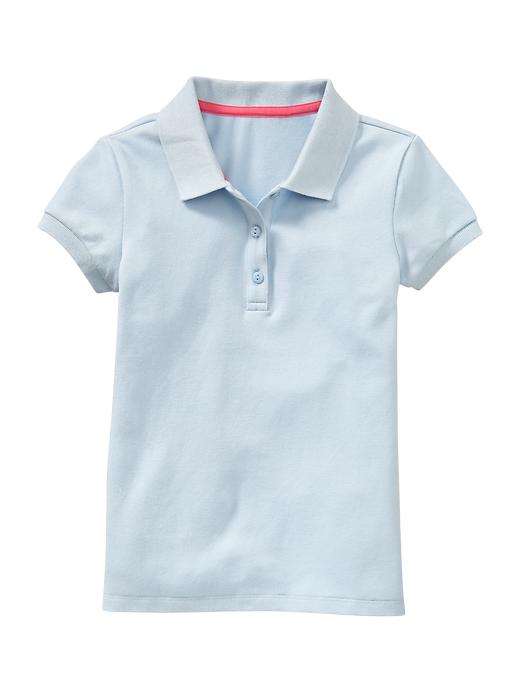 1 of 8 showing, with the color blue plume of product Pique polo