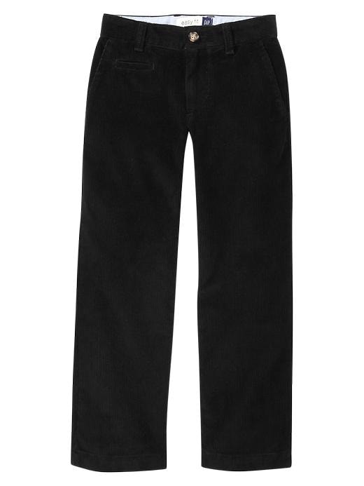 1 of 8 showing, with the color true black of product Wide-wale cords