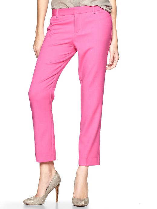Slim cropped pants