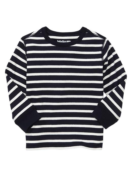 View large product image 1 of 1. Striped long-sleeve T
