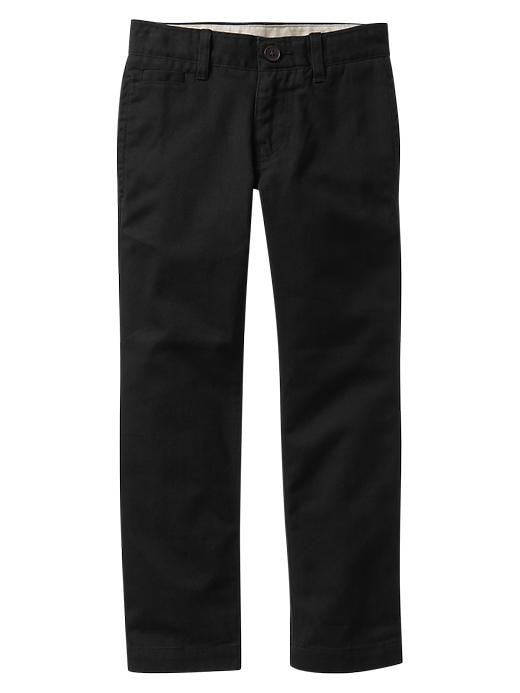 1 of 8 showing, with the color black of product GapShield straight pants