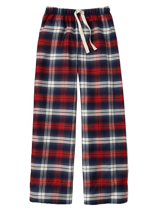 1 of 8 showing, with the color flame of product Red plaid pajama pants