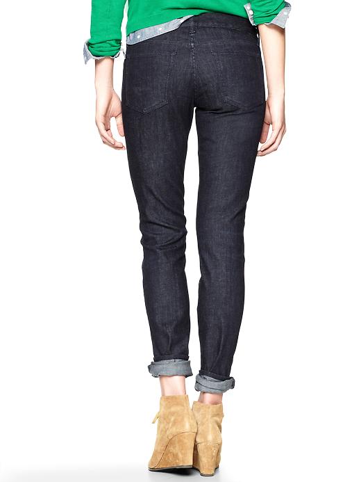 2 of 8 showing, with the color red of product Recycled 1969 always skinny jeans