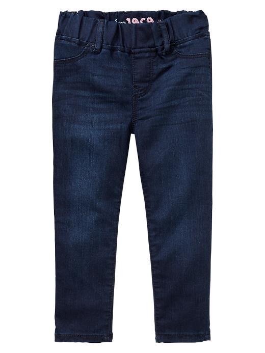 1 of 8 showing, with the color medium denim of product Legging jeans