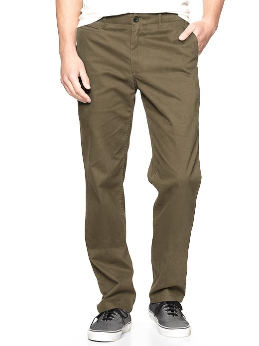 Gap lived shop in slim khaki