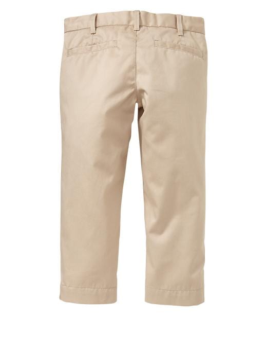 2 of 8 showing, with the color wicker of product GapShield capri pants