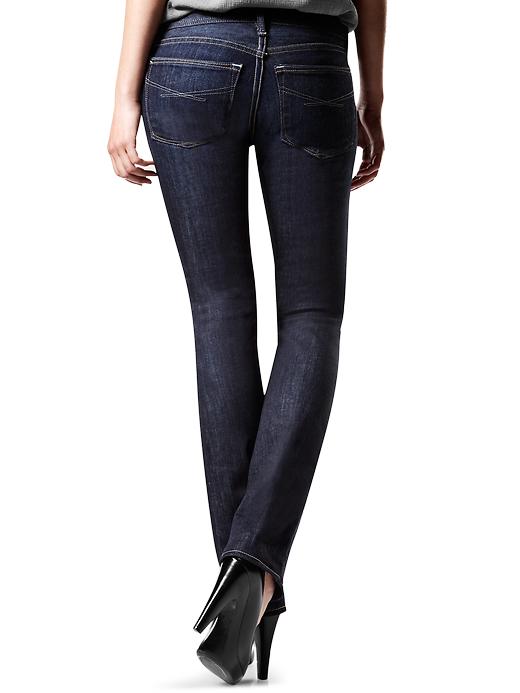 2 of 8 showing, with the color dark of product 1969 real straight jeans