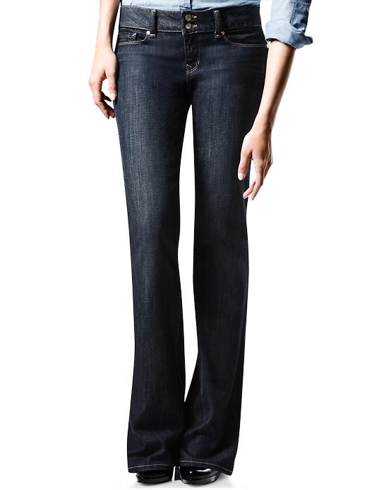 1 of 8 showing, with the color dark of product 1969 perfect boot jeans