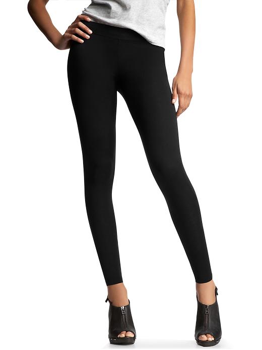 1 of 8 showing, with the color true black of product Leggings