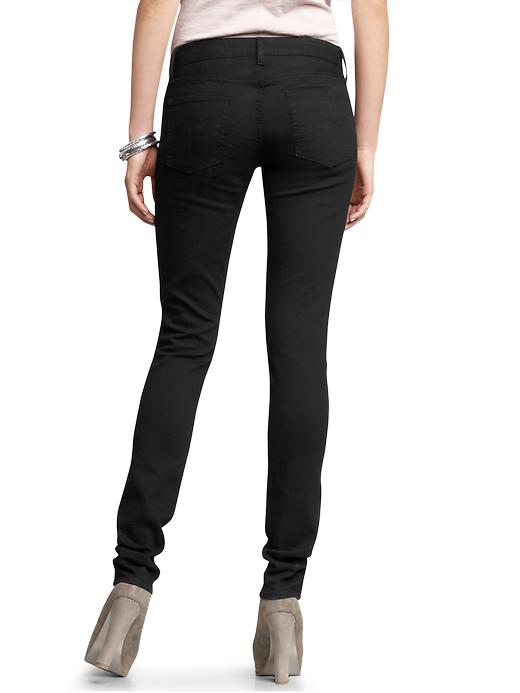 2 of 8 showing, with the color black of product 1969 lightweight always skinny jeans