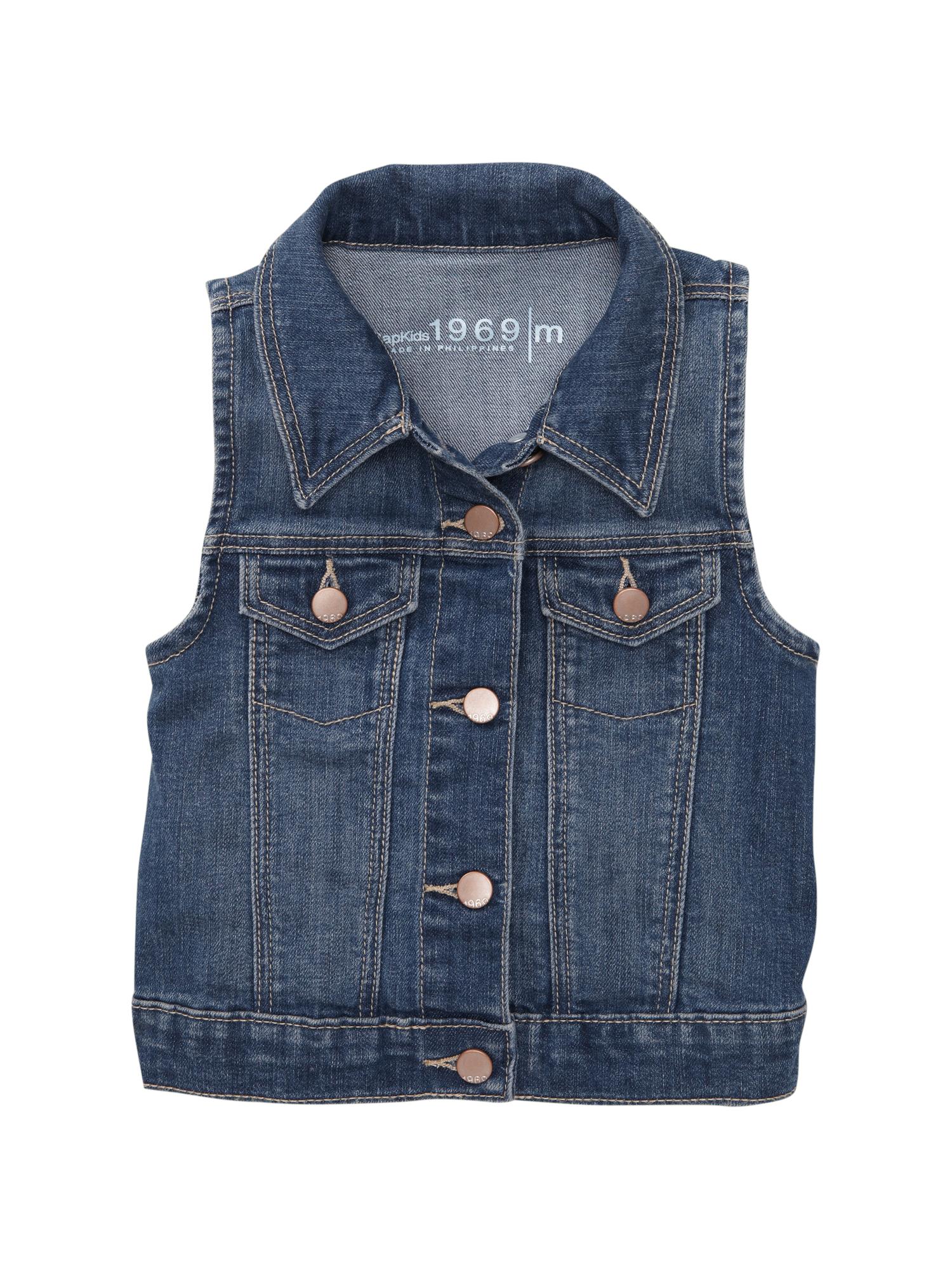 Denim vest gap sale