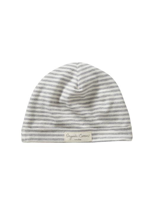 1 of 8 showing, with the color gray stripe of product Organic printed hat