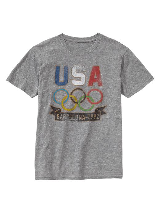 View large product image 1 of 1. Olympic vintage T (Barcelona)