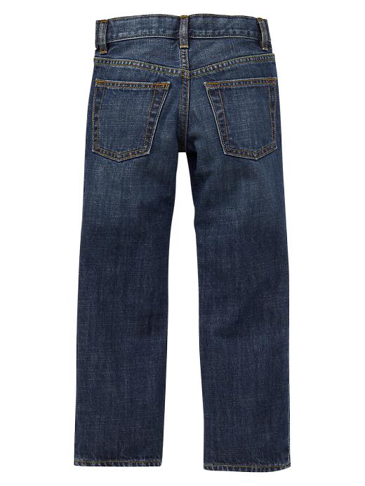 2 of 8 showing, with the color dark stonewash of product 1969 loose jeans