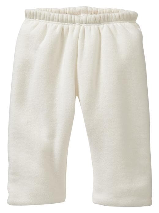1 of 8 showing, with the color ivory frost of product Favorite fleece pants