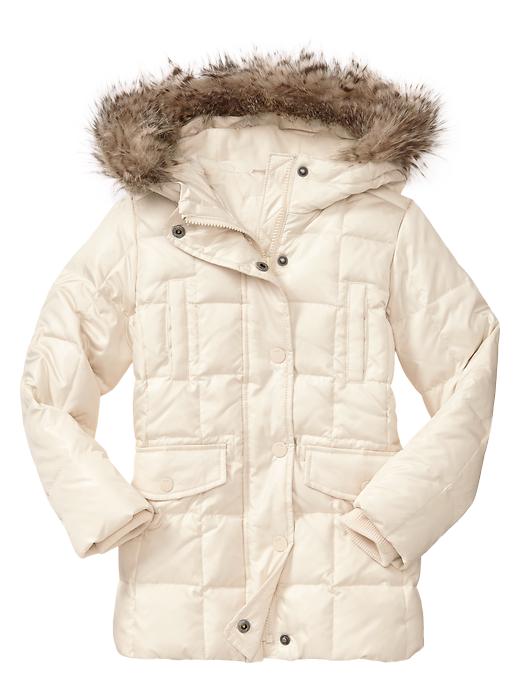 1 of 8 showing, with the color french vanilla of product Warmest jacket
