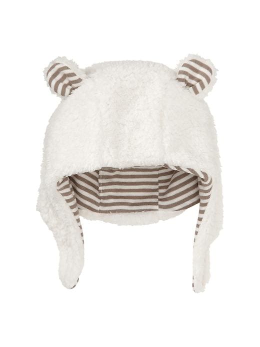 1 of 8 showing, with the color ivory frost of product Favorite sherpa hat
