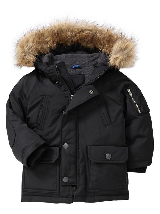 1 of 8 showing, with the color true black of product Snorkel jacket