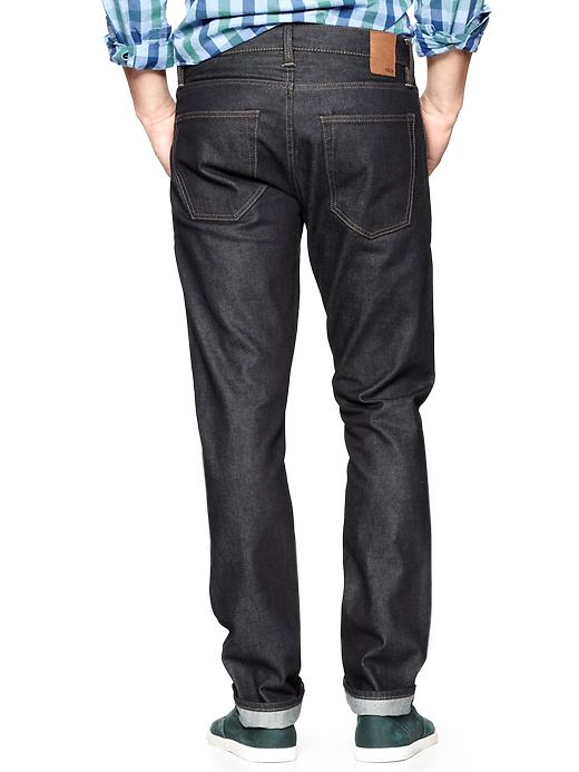 View large product image 2 of 2. 1969 selvedge authentic skinny fit jeans (resin rinse)