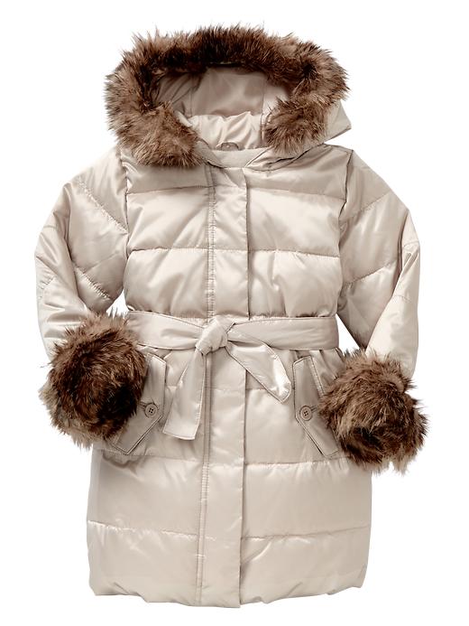 1 of 8 showing, with the color regular grey of product Faux-fur jacket